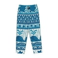 thumbnail image 4 of Daiia Sea Underwater Animals Women's Sleep Pant with Pockets and Drawstring,Pajama Pants-Large, 4 of 9