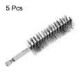 thumbnail image 3 of 5Pcs Bore Brush Stainless Steel 25mm Dia Cleaning Wire Brush Tube Pipe Cleaner with Handle 1/4 Inch Hex Shank, 3 of 6