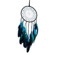 thumbnail image 3 of serony Attrape-Rêves Bohème Plume Suspension Murale Attrape-Rêves pour Décoration de la Maison Bleu, 3 of 9