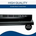 thumbnail image 4 of Broan-NuTone 413023 ADA Capable Non-Ducted Under-Cabinet Range Hood, 30-Inch, Black, 4 of 6
