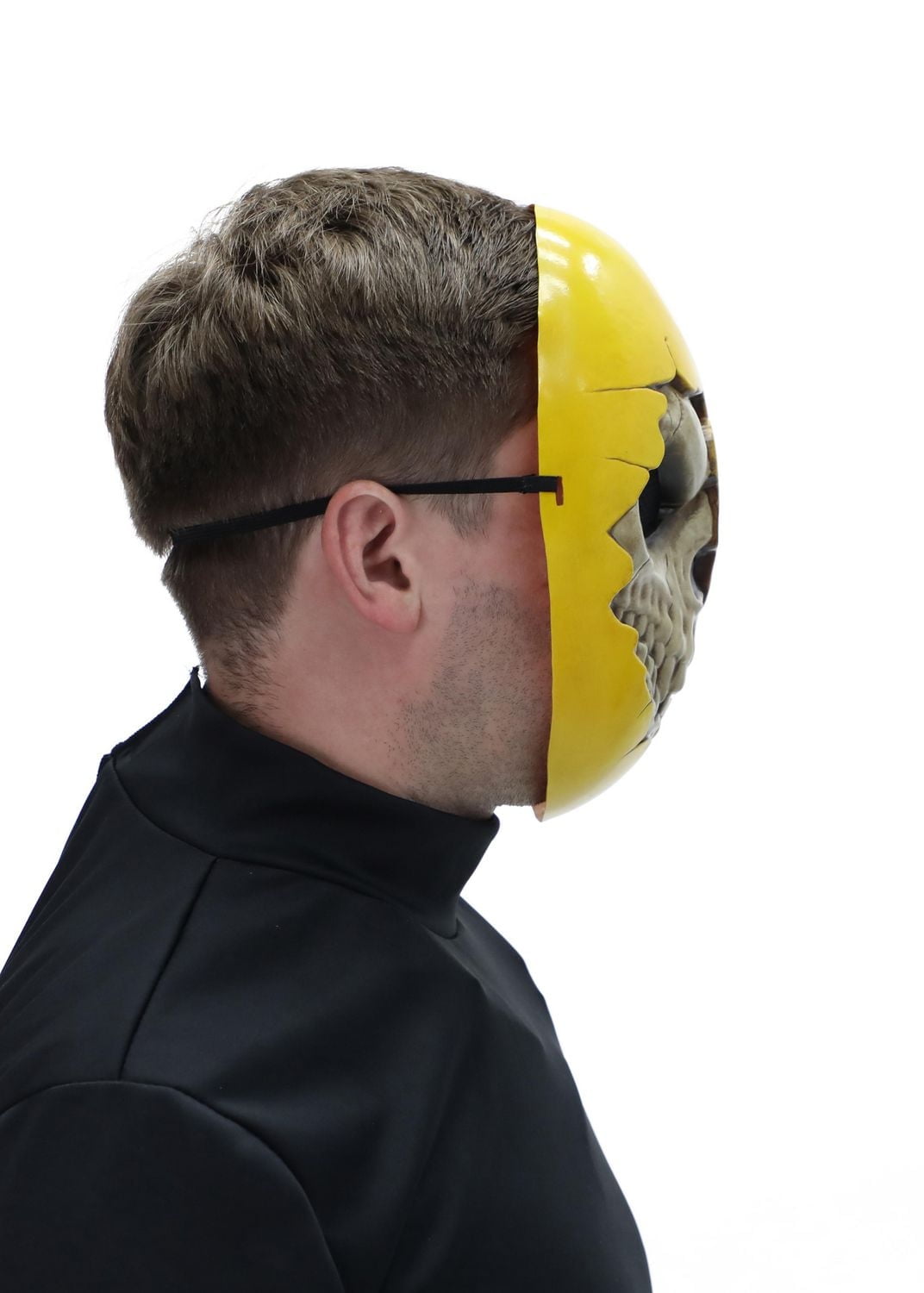 Way to Celebrate Adult Unisex Halloween Skully Smile Mask Costume Accessory