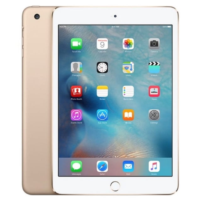 Apple iPad Mini 3 Wi-Fi, 64 Gb, Dorado, 100% Auténtico Apple Apple iPad Mini 3 Wi-Fi / Tablet / Reacondicionado