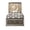 Champagne, variant on 40lbs Top Weight Limit | Nightstand for Placing Items Securely | Have Reliable Surface for Your Belongings