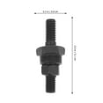 thumbnail image 2 of Pièce de Nez de Mandrin à Rivet Écrou Professionnel Rivet Écrou Embout de Rivet Pièce de Rechange, 2 of 9