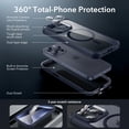 thumbnail image 3 of Funda de teléfono ESR para iPhone 15 Pro con vidrio templado azul transparente, 3 of 8
