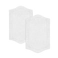 thumbnail image 2 of Home Weavers Waterford 100% Cotton Tufted Non-Slip Bath Rug Set, 21" x 34", Light Gray, Set of 2, 2 of 8