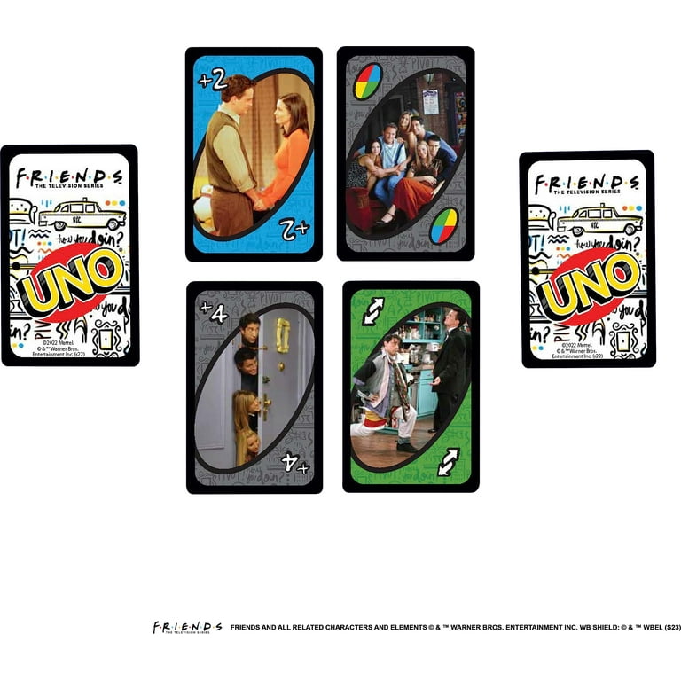 Amazon.com: Mattel Games UNO Friends Card Game, Family