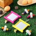 thumbnail image 5 of Lshn Bird Cage Accessory: Hanging Swing Mirror Toy with Bell for Small Birds, Parrots, Budgies; Chicken Coop Toy for Enrichment and Entertainment, 5 of 7