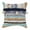 Navy Blue/Multicolor, variant on Ox Bay Eli 18" x 18" Coastal Striped Cotton Adult Decorative Throw Pillow