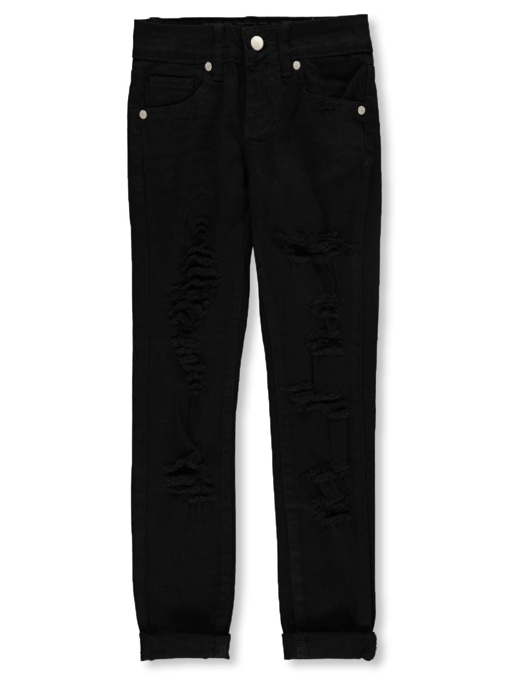 VIP Jeans VIP Jeans Girls' Distressed Jeans black, 16