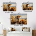 thumbnail image 4 of Designart "Abundance Harvest African Painting V" African Metal Wall Art Set, 4 of 5