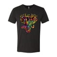 thumbnail image 2 of Wild Bobby, Keep It Wild Colorful Elephant Face Animal Lover Mens Premium Tri Blend T-Shirt, Vintage Black, Medium, 2 of 3