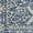 Blue, variant on Nourison Silken Weave Floral Blue 2'2" x 7'6" Area Rug, (2x8)