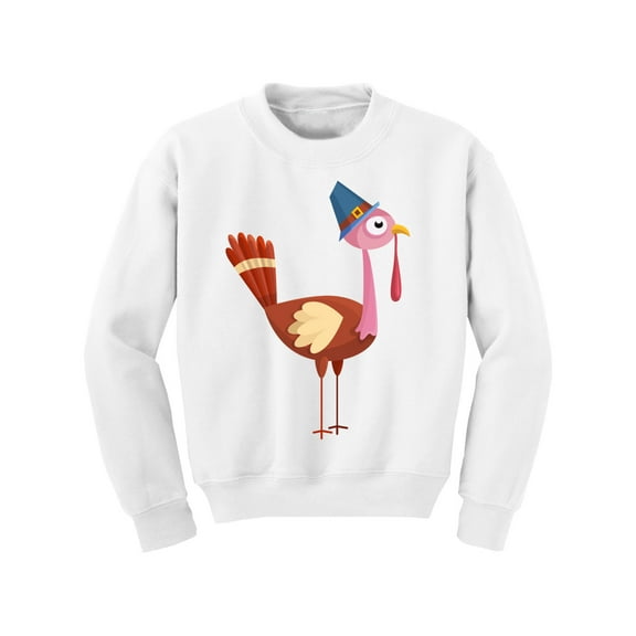 Awkward Styles Kids Thanksgiving Sweaters Kids Turkey Sweatshirt