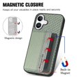 thumbnail image 4 of Case For FOXDOCK iPhone 16 Plus Stand Function RFID Blocking Magnetic Card Holder Complete Camera Safety, 4 of 5