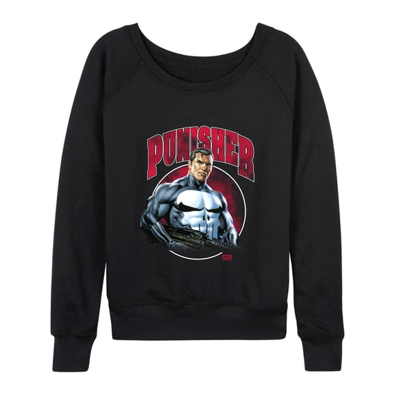 Marvel - Punisher Bootleg - Women's French Terry Long Sleeve Pullover