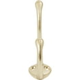 thumbnail image 2 of Coat & Hat Hook, 3-1/2" High, 2-1/4" Projection, Polished Brass by Stone Harbor Hardware, 2 of 3