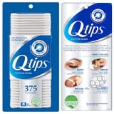 Q-tips Cotton Swabs, 2 Pack, 375 Count Each, Total 750, Multi-Purpose ...