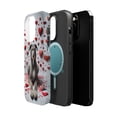 thumbnail image 2 of DistinctInk Tough Case for Apple iPhone 14 PRO (6.1" Screen), Compatible with MagSafe Charging - Valentine's Day Irish Wolfhound, 2 of 6