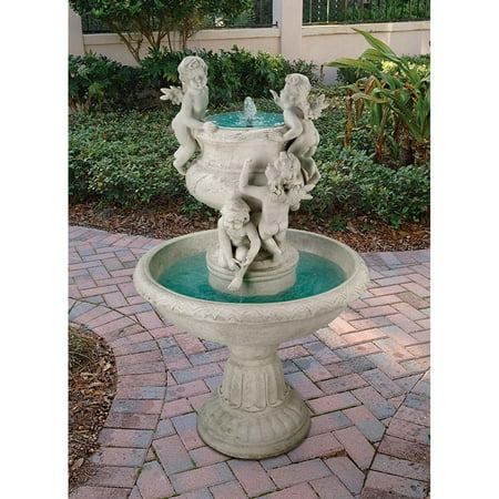 Cherubs at Play Sculptural Fountain