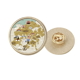 thumbnail image 1 of Mapa de Hong Kong de China tradicional Broche de oro metálico circular, 1 of 3