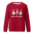 thumbnail image 4 of Sudaderas Con Capucha de Navidad Para Mujer, Blusa Holgada de Manga Larga Con Estampado A La Moda, Bolsillos Informales, Tops, Botones Odeerbi ODB191650, 4 of 5