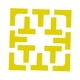 thumbnail image 2 of Pickleball Court Marker Cancha de Tenis para Entrenamiento de Tenis de Baloncesto, 2 of 9