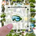 thumbnail image 6 of 35pcs-50pcs Green Military Stickers Cartoon Soldiers Stickers Tank Stickers for Laptops Suitcases, 6 of 9
