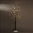 thumbnail image 1 of Patch Magic LED-02-SNO Arbre de Noël de Neige Artificielle Brun avec 120 LEDs, 1 of 1