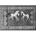 thumbnail image 1 of Ahgly Company Indoor Rectangle Persian Gray Traditional Area Rugs, 6' x 9', 1 of 1