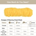 thumbnail image 4 of Unique Bargains Chenille 100% Polyester Yellow Yarn, 3 Skeins, 4 of 7