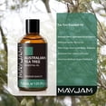 thumbnail image 4 of MAYJAM 30ML Tea Tree Essential Oil for Skin Care, Diffuser, Soap, Candle Making, 4 of 9