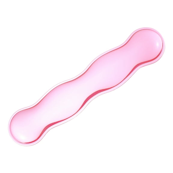 Uxcell Gel Wrist Rest, Gel Mouse Pad Mouse Wrist Support for Keyboard and Mouse Ergonomic,Keyboard Pad Pink