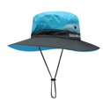 thumbnail image 1 of Chapeau de Protection anti-UV pour Femmes Chapeau de Soleil à Large Bord pour la Pêche Randonnée, 1 of 8