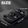 thumbnail image 4 of 2 Pack PS3 Controller Charger, PS3 Slim Move Controller Charging Dock Stand Stations with Dual Micro USB Charging Cables & LED Indicator, 4 of 7