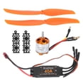 thumbnail image 4 of Motor Sin Escobillas de 1100KV, ESC DE 40A, Microservo 9G Para Aviones RC, Instalacia completa y fácil, 4 of 7