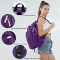 thumbnail image 3 of Tinyat Mesh Backpack for Women Men See Through Solid Color Bags Stadium Approved Shoulder Bag for Travel Swim Outdoor, 3 of 6