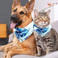 thumbnail image 4 of Ice Hockey Pack of Two Translucent Breathable Chiffon Yarn Cat Bandanas, 16x16x22.8in & 20.9x20.9x30in Sizes, 4 of 5
