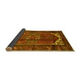 thumbnail image 2 of Ahgly Company Indoor Square Persian Yellow Traditional Area Rugs, 5' Square, 2 of 4