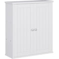 thumbnail image 5 of MISSUNNY Bathroom Medicine Cabinet Wall Mount with 2 Doors and 2 Shelves, Small Bathroom Cabinet Wooden Storage Cabinet Over Toilet Restroom Laundry Room Kitchen, White, 5 of 9
