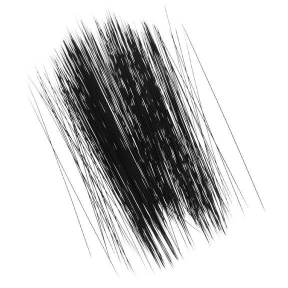 Soimiss About 250pcs Crafting Doll Whiskers Black Soft Whiskers for Plush Dolls Pet Cat Doll Simulation