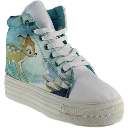 

Disney Womens Bambi High Sneakers Shoes Casual