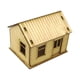 thumbnail image 2 of Kits de modelos de arquitectura a escala 1:72, kits de modelos de madera, adornos hechos a mano Estilo B, 2 of 9