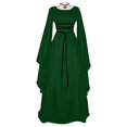 thumbnail image 1 of Women Halloween Renaissance Medieval Maxi Dress Gothic Cosplay Costume-l, 1 of 2