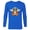 Navy, variant on Grogu The Mandalorian Halloween Pirate Costume - Long Sleeve T-Shirt for Men - Customized-Athletic Heather