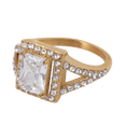 thumbnail image 3 of Anillos de Mujer de Compromiso y Promesa, LuckyLy Acero Inoxidable Baño Oro 18k o Color Plata y Zirconia Cúbica – Joyería ideal como Regalos para Mujer Cumpleaños y Regalos para Mamá Navidad, dorado 7, 3 of 8