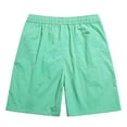 thumbnail image 6 of LEKWK Athletic Shorts for Men Elastic Waist Drawstring Quick Dry Workout Short Lightweight Moisture Wicking Gym Activewear with Side Pockets Mint Green XXXL, 6 of 6