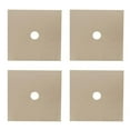 thumbnail image 1 of 4pcs Non-Stick Stove Burner Covers Gas Range Protector Reusable Hob Stovetop Liners Clean Mat Pad, 1 of 3