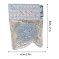 thumbnail image 1 of 2026 Edition Sparkling Crystalline Sphere Squishy, Shimmering Textured Stress Relief - Aurora Bead Fidget, Hand-Pinching Sensory Toys, Soft Squeeze Decompression Dough for Adults, 1 of 4