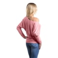thumbnail image 3 of Shop4Ever Women's Best Grandma Ever Grandparent Off Shoulder Long Sleeve Shirt, 3 of 6